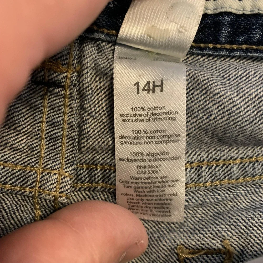 OshKosh B'gosh‎ Jeans Boys 14 Husky Blue Medium Wash Classic Straight Denim